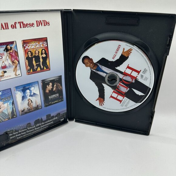 Hitch DVD Starring Will Smith Full Screen Edition Comedy 2005 Columbia Pictures - Picture 4 of 4